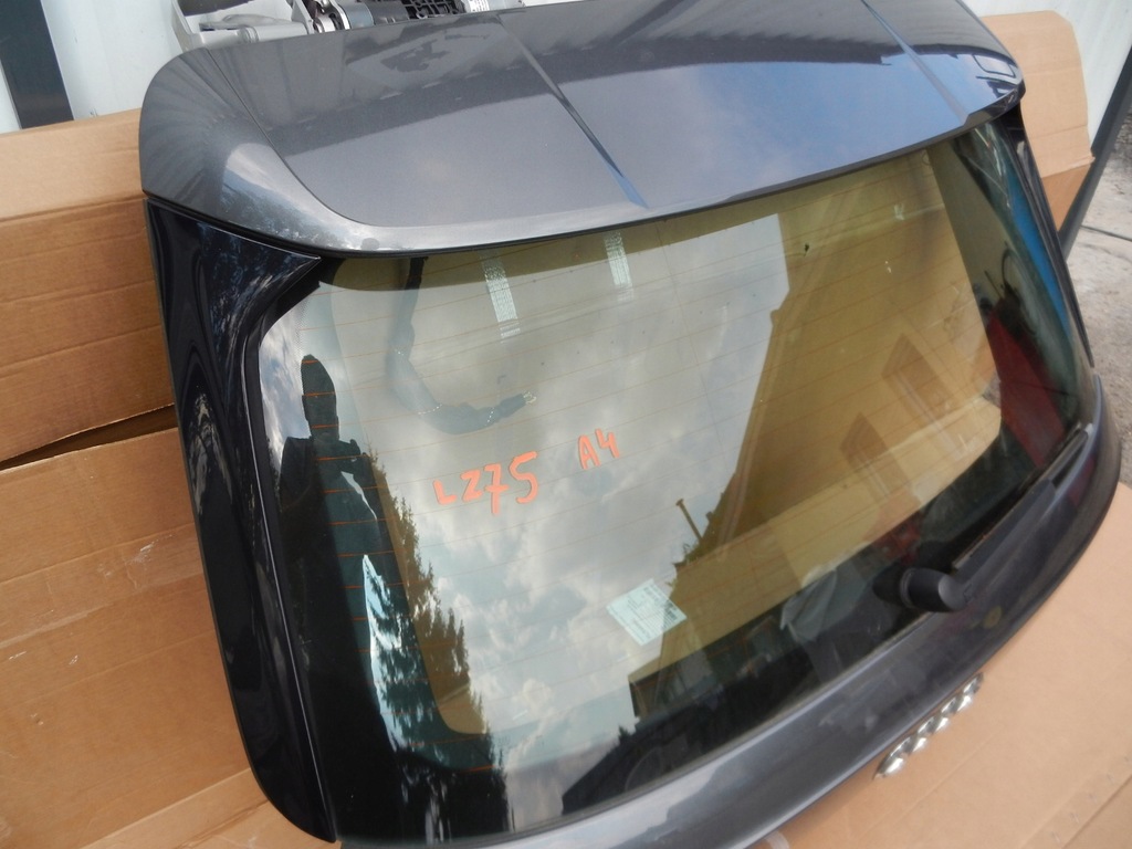 фото №5, Крышка багажника багажника комплектная audi a4 b9 8w kombi lz7s