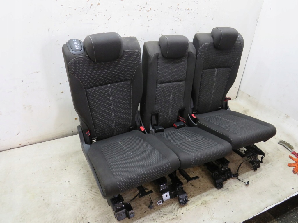 фото №3, Сиденья комплект переходник фургон 7 человек zafira c