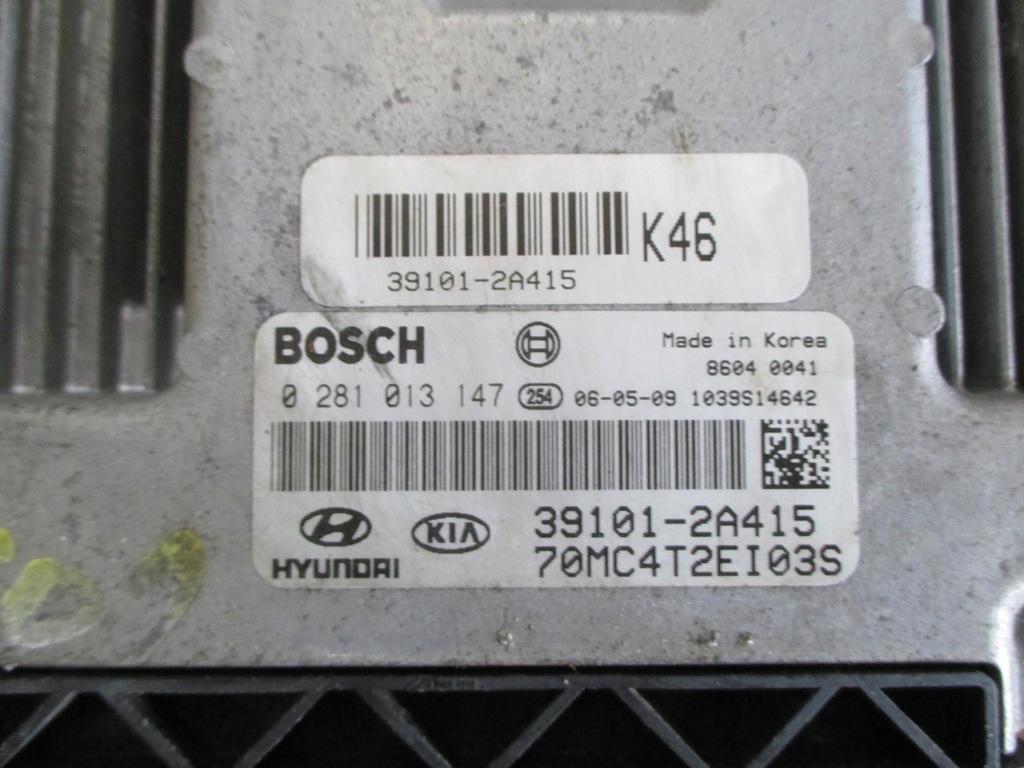 фото №8, Hyundai accent 3 iii crdi бортовий комп'ютер набір стартовий