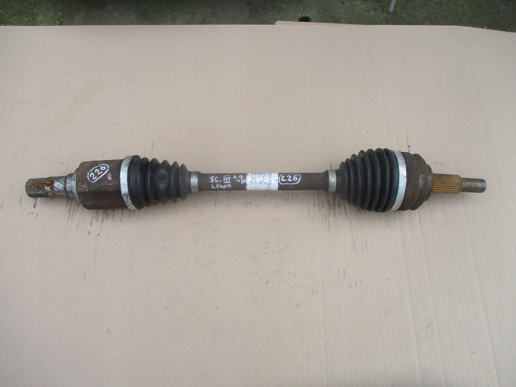 фото №2, Приводной вал левая 8200725512 renault scenic iii 1.9dci