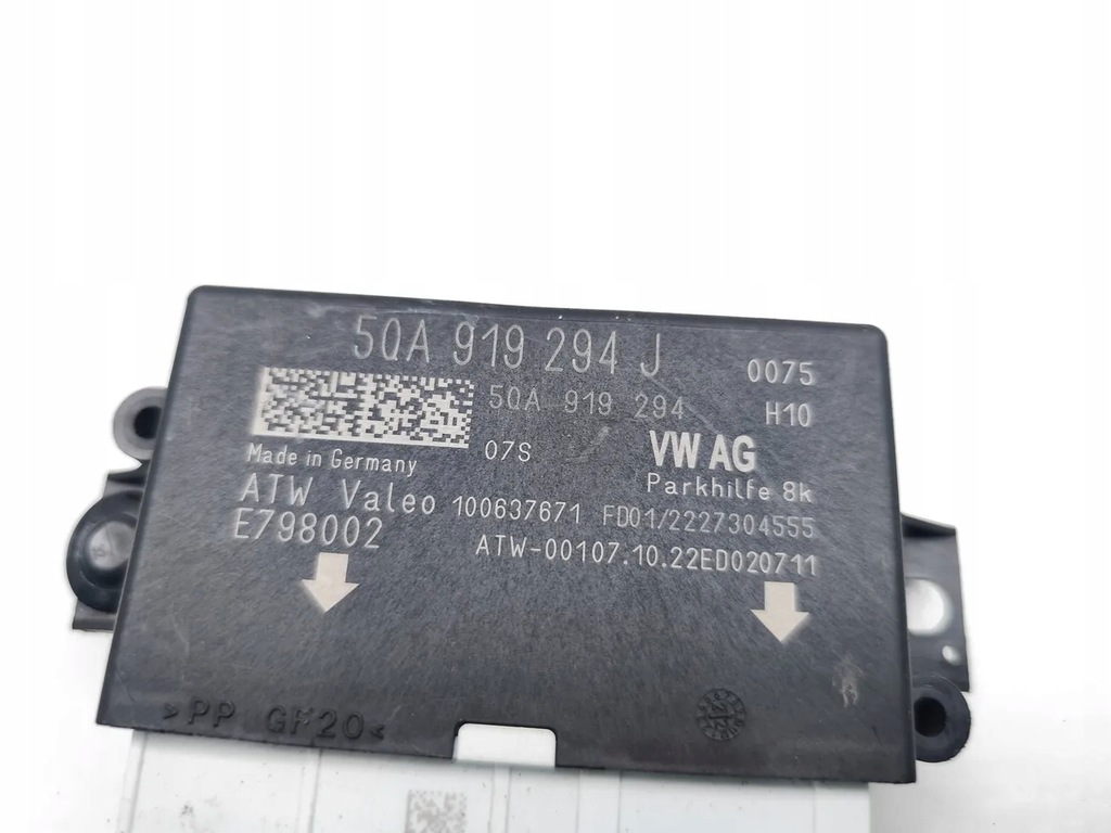 фото №7, Vw polo блок управления / модуль парковки pdc 1.0 tsi бензин 70kw 95 hp 2023