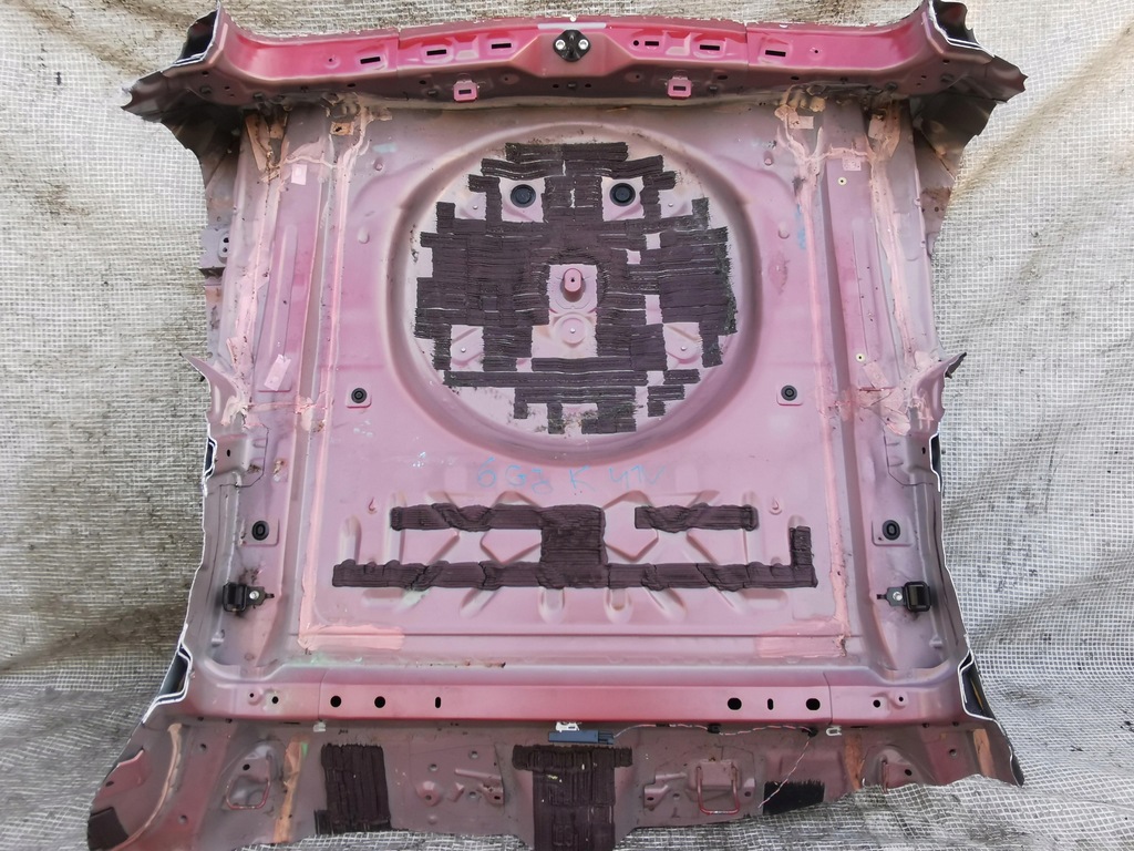 фото №7, Mazda 6 iii gj gl 12-18 kombi pas задний поддон пол багажника 41v