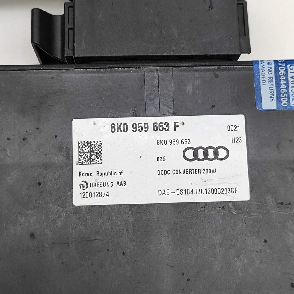 фото №7, Audi rs6 c7 2014 перетворювач напруги / модуль перетворювача