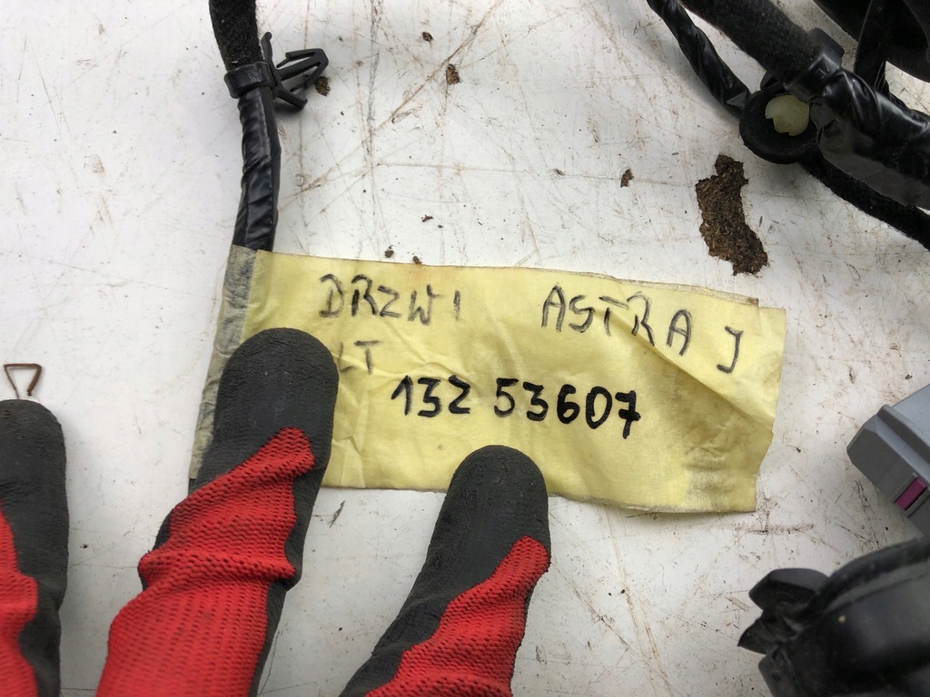 фото №7, Opel astra j жгут дверь левый задняя 13253607