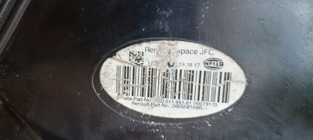 фото №5, Лампа задня задня ліва renault espace v led 14-17rok