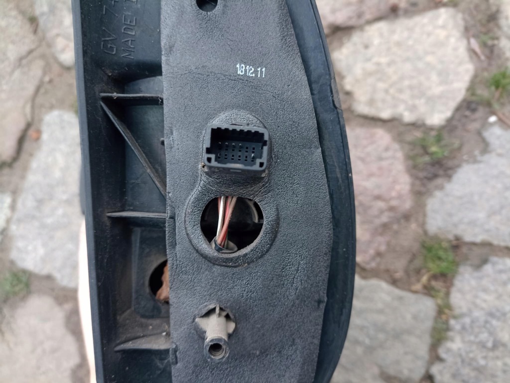 фото №7, Зеркало левая наружное renault kangoo ii lift mercedes citan w415 5 pin