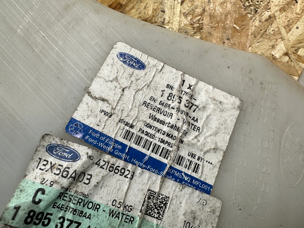 фото №13, Бак омивача помпа ford ka+ iii e4b5-17618-aa 2016-