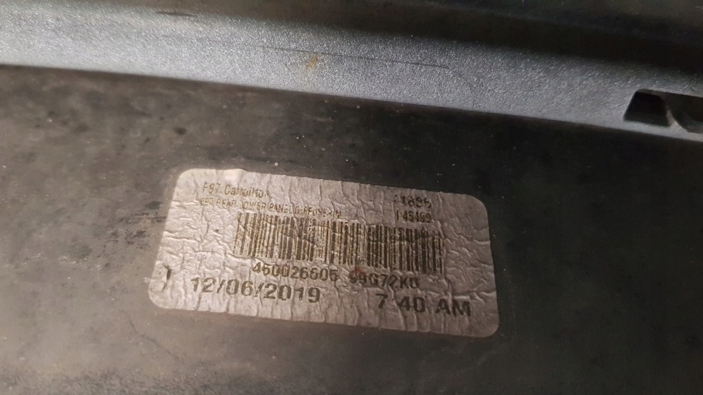 фото №12, Бампер задний задняя направляющие bmw x3 m competition f97