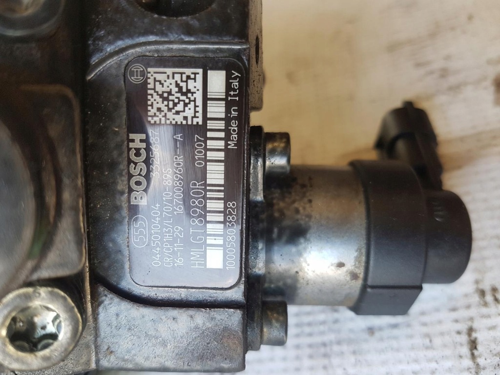 фото №7, Форсунки насос молдинг 1.6dci trafic iii 0445110546