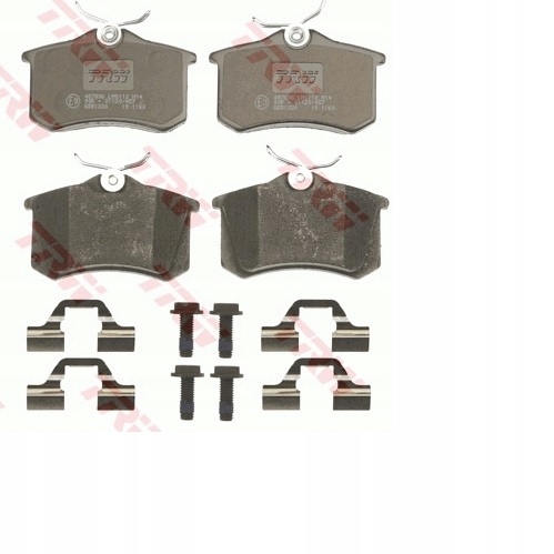 фото №15, Trw тормозные колодки тормозные задняя audi a1 8x a2 8z tt 8n