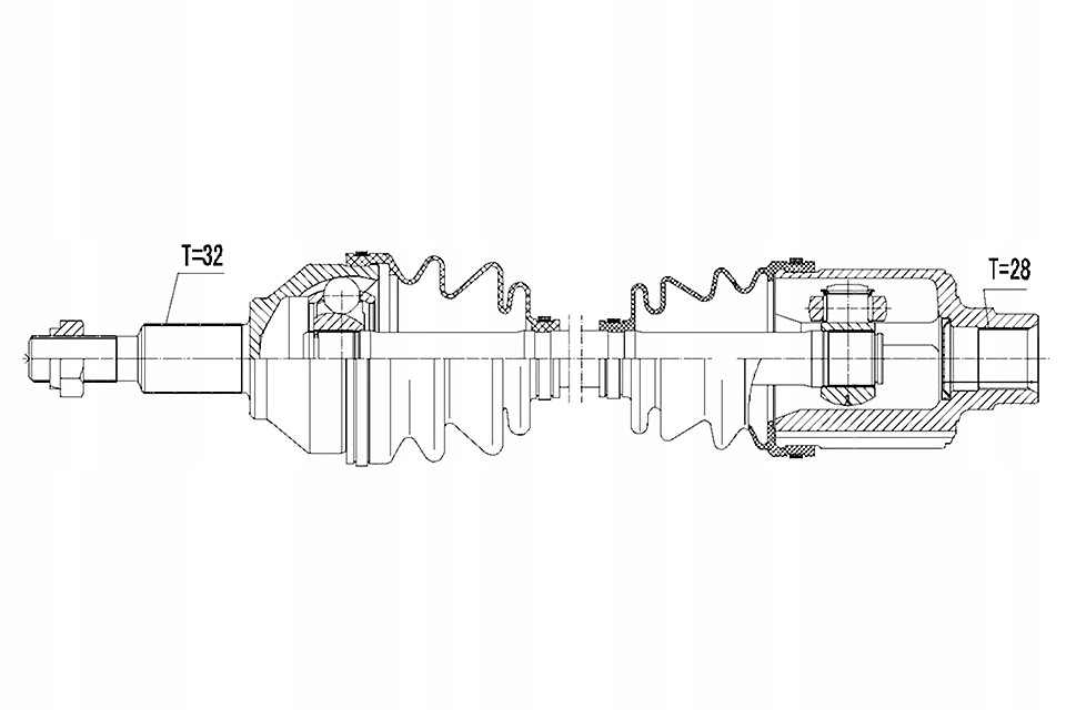 фото №3, Привідний вал привідна dodge journey 08- /права/