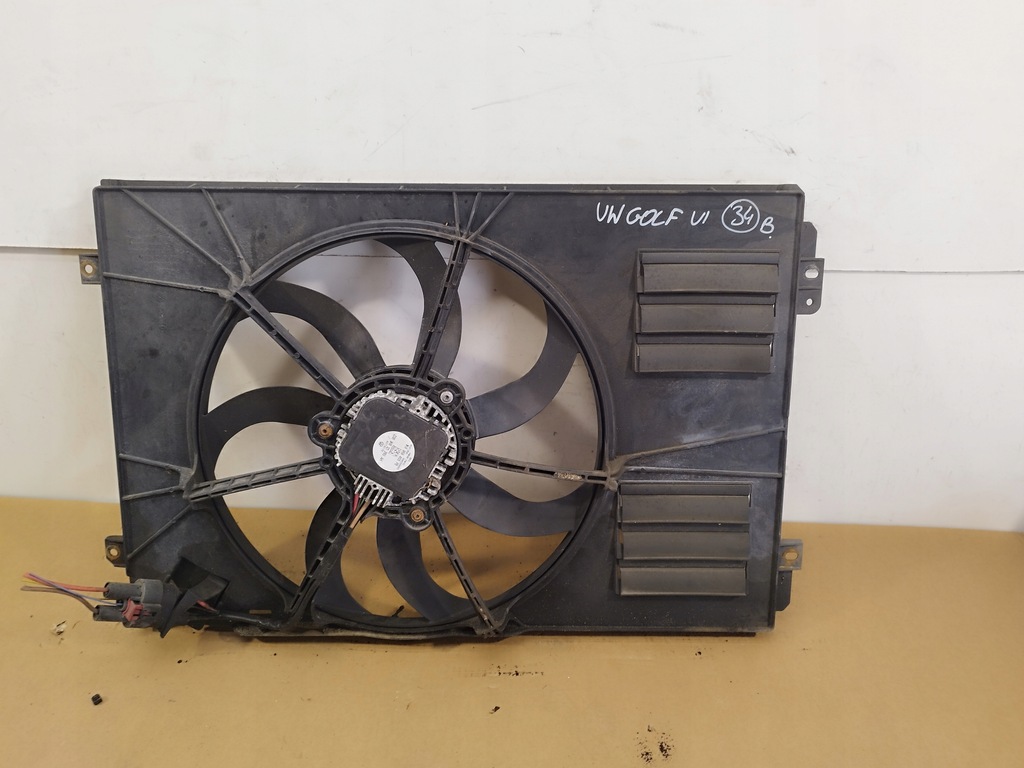 фото №9, Вентилятори корпус радіатора audi vw 1k0121205ac 1k0959455fb