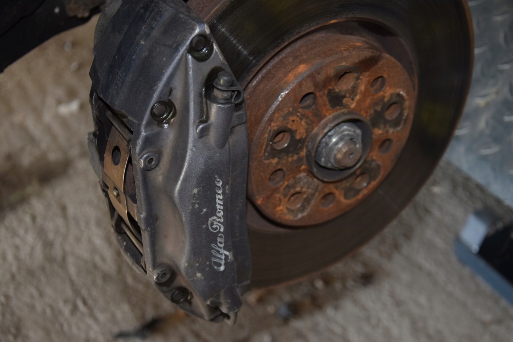 фото №3, Alfa romeo 166 суппорты тормозные диски brembo набор swap