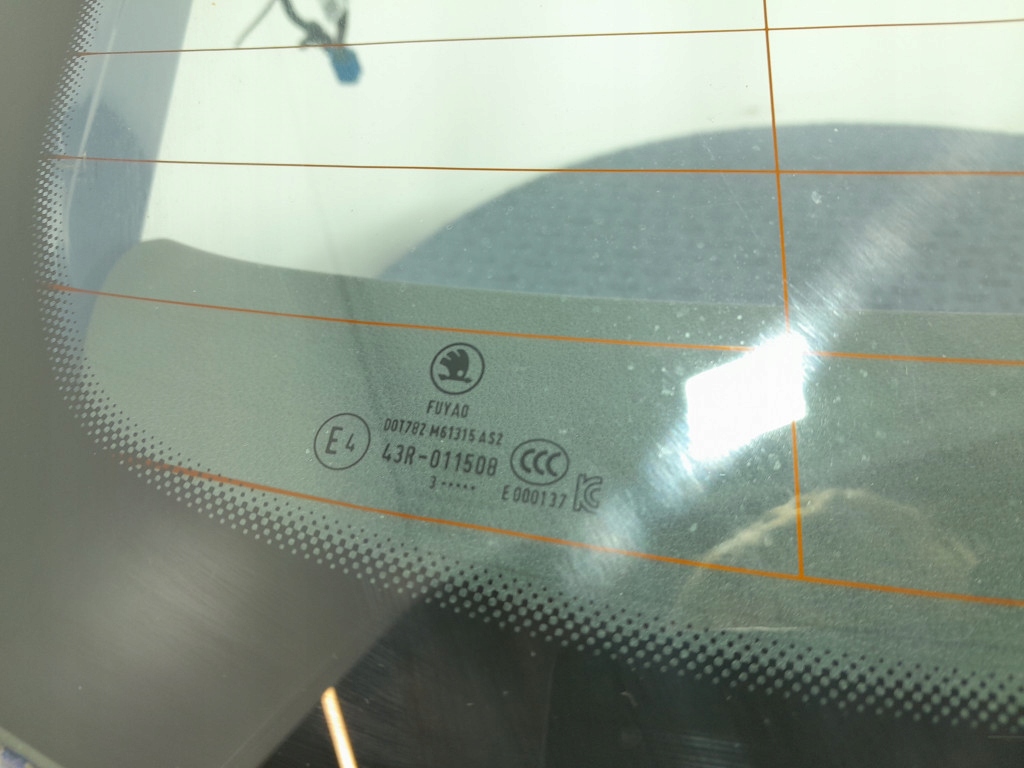 фото №6, Skoda fabia iv hb 5d задняя крышка багажника багажника lv5f