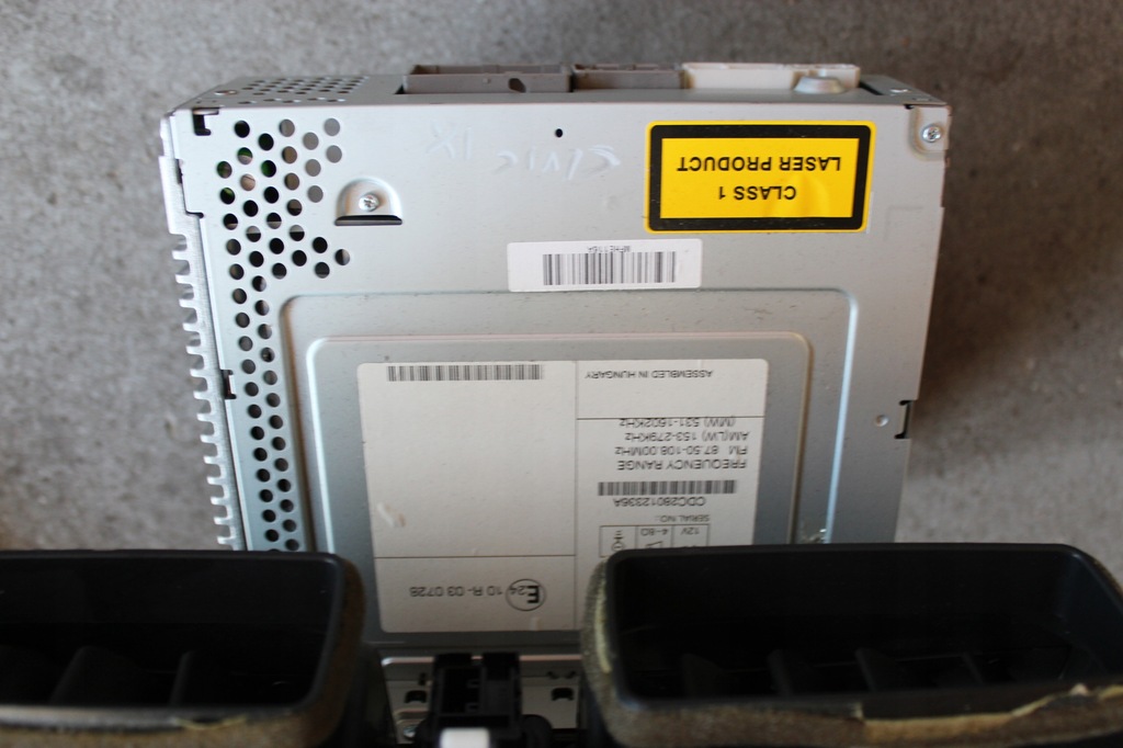 фото №2, Honda civic ix 12-.. радио оригинал cd радиопроигрыватель kod