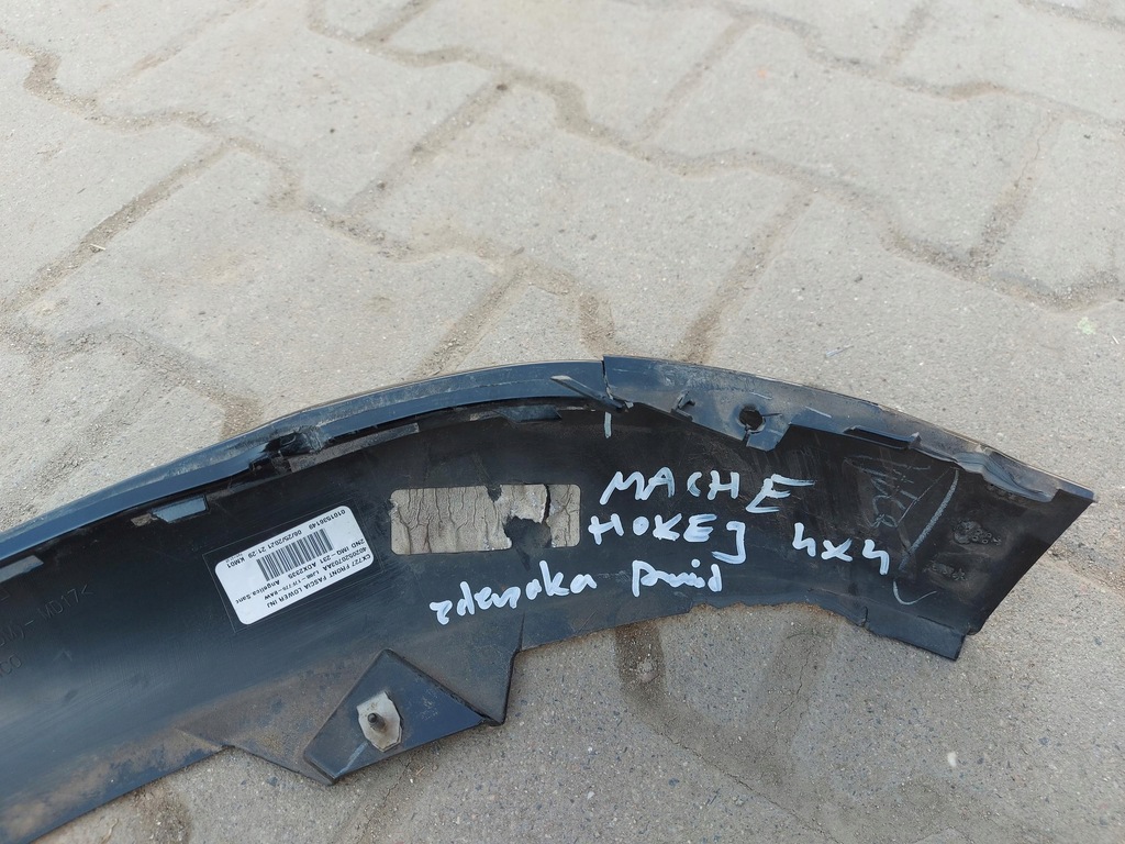 фото №7, Ford mustang mach-e молдинг бампера перед lj8b-17f775-baw