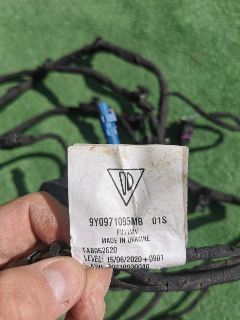 фото №8, Porsche cayenne iii 9y 9y0 18- джгут електропроводка бампера перед передня