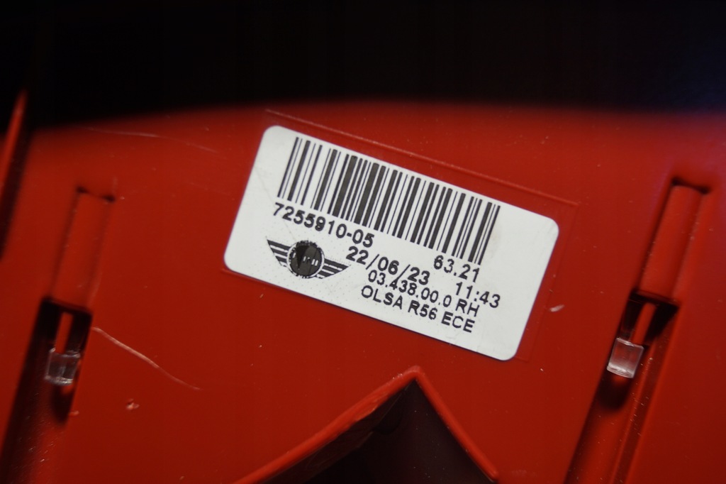 фото №11, Лампа правий задня mini cooper r56 7255910