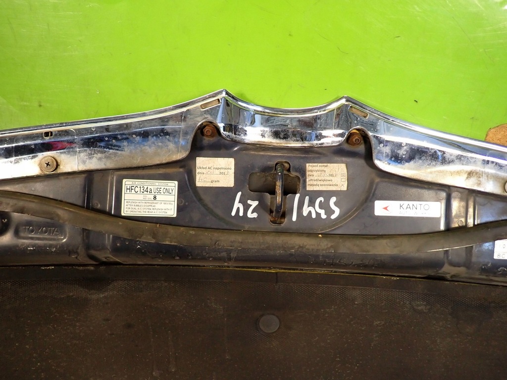 фото №14, Капот кришка двигуна toyota corolla verso 03r