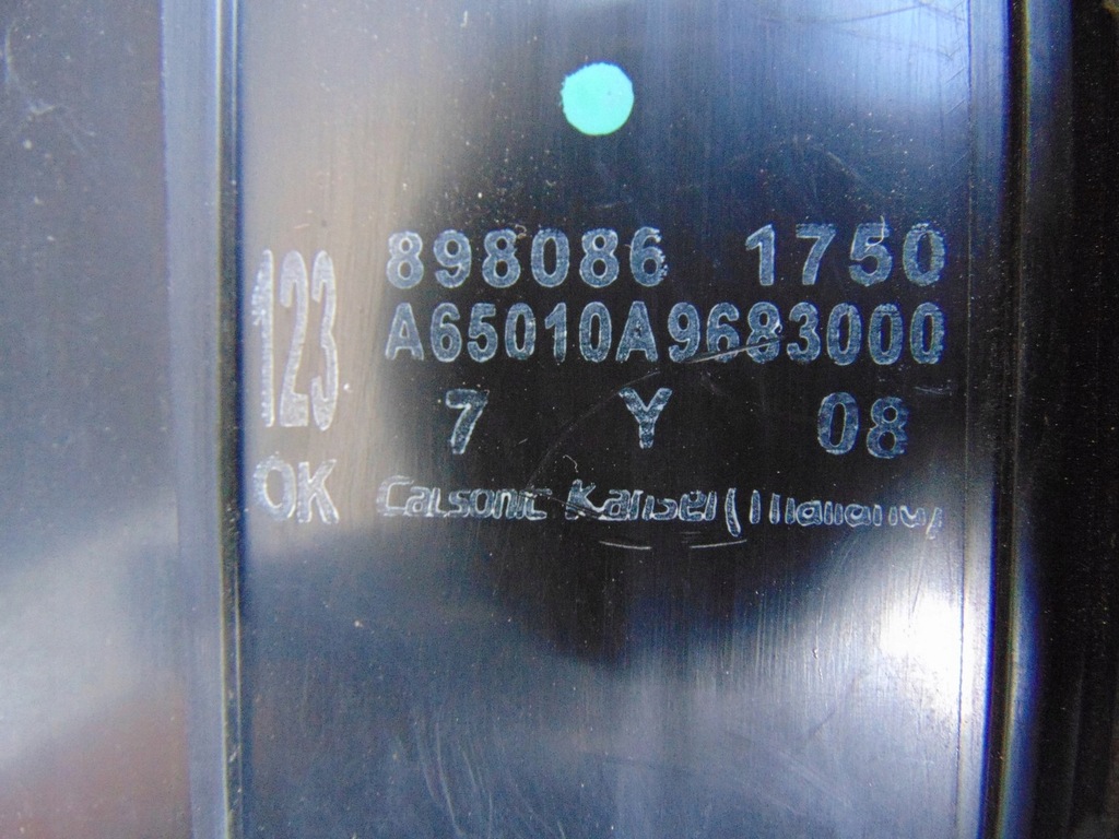 фото №10, Радиатор отопитель кондиционера isuzu d-max 1 lift 3.0td europa