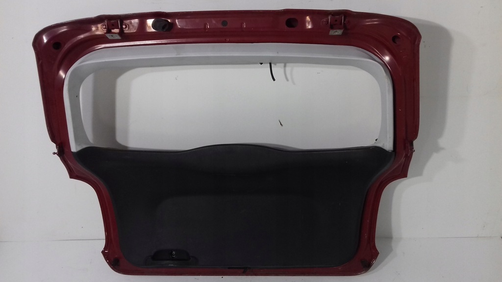 фото №10, Fiat 500 кришка багажника задня czerwona