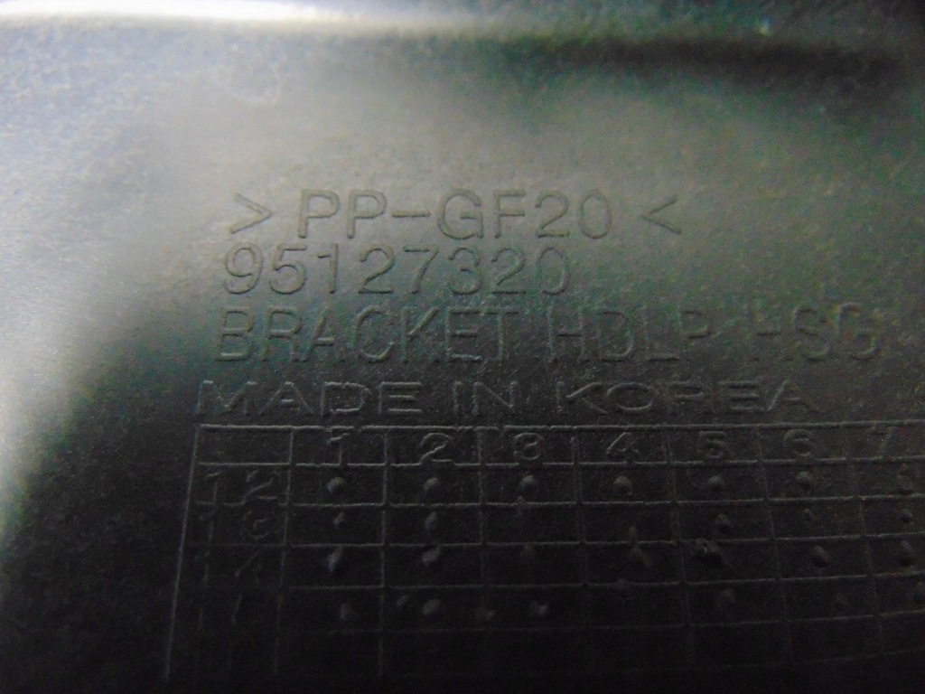 фото №8, Направляющая кронштейн лампы перед правый opel mokka 1