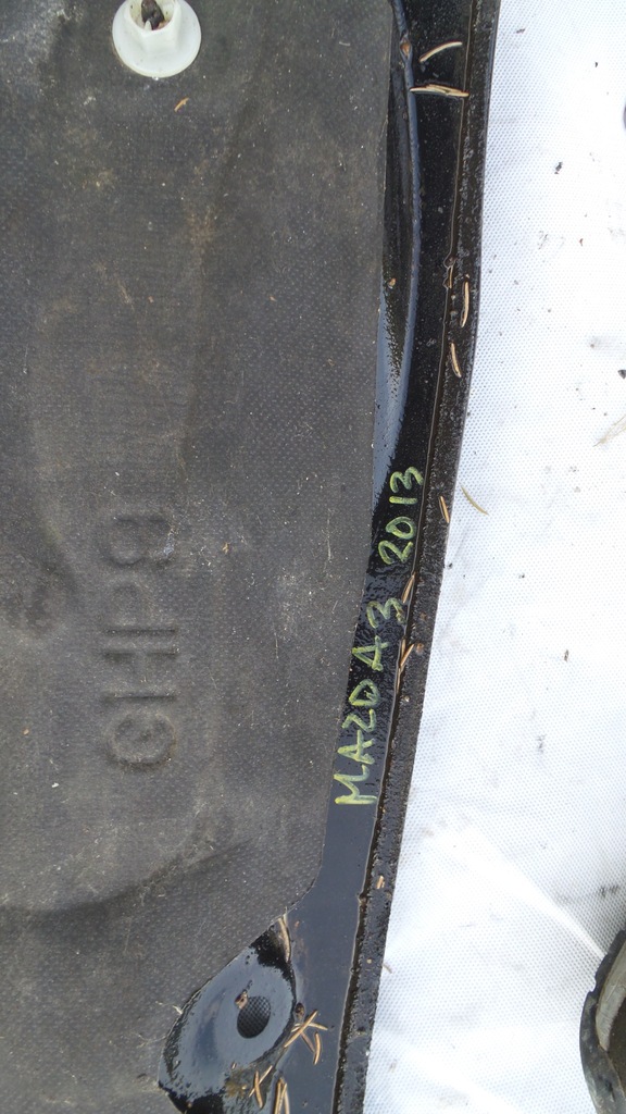 фото №8, Жабо mazda 3 ghp9 2013 лист перегородка mazda3