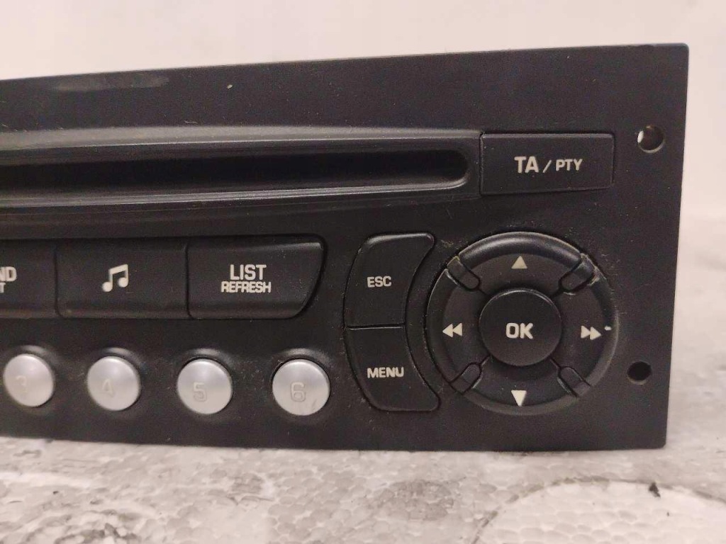 фото №3, Радио cd peugeot 207 96643697xt