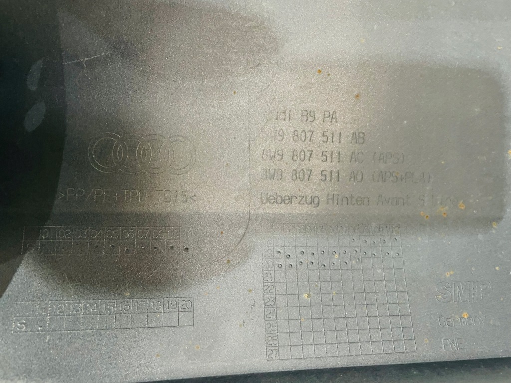 фото №12, Audi a4 8w9 lift s line бампер задняя задний kombi 2020-2023 rok