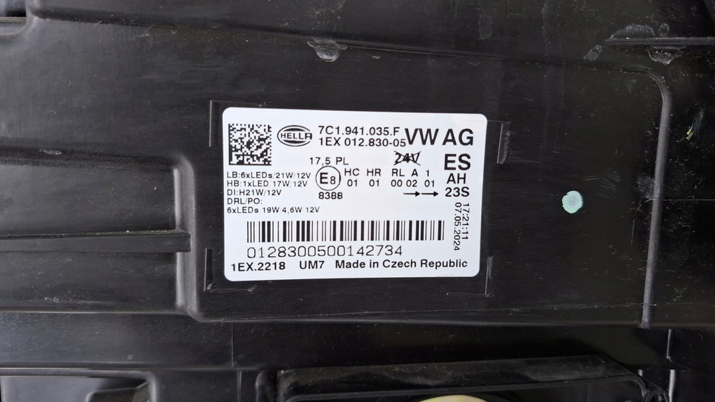 фото №6, Фара лівий vw crafter full led 7c1941035f