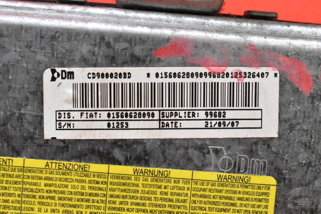 Подушка безопасности подушка воздушная пассажира коленная eu 01560628090 alfa romeo 159 Недорого