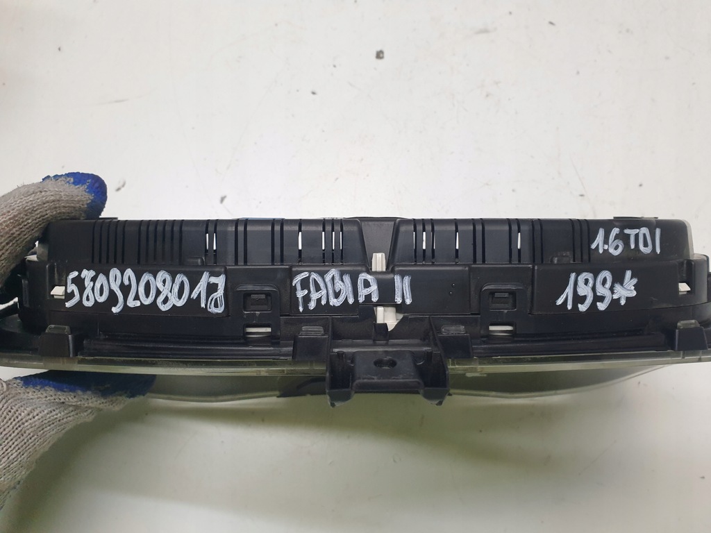 фото №9, Лічильник прилади skoda fabia ii 1.6 tdi 5j0920801j