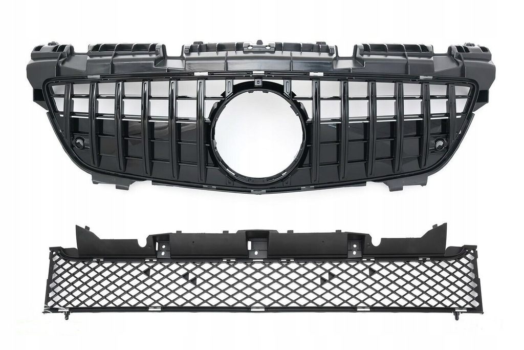 фото №1, Решітка радіатора решітка радіатора panamericana amg gt mercedes slk r172 w172 чорний блиск nowa