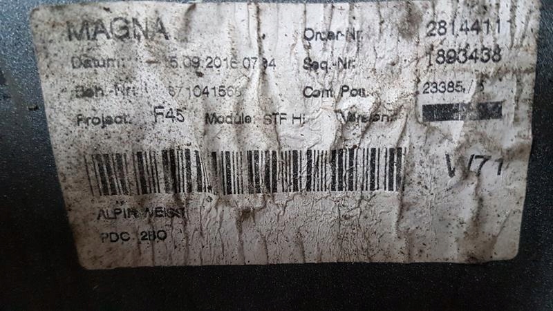 фото №11, Бампер задний bmw seria 2 f45 m-pakiet alpinweiss