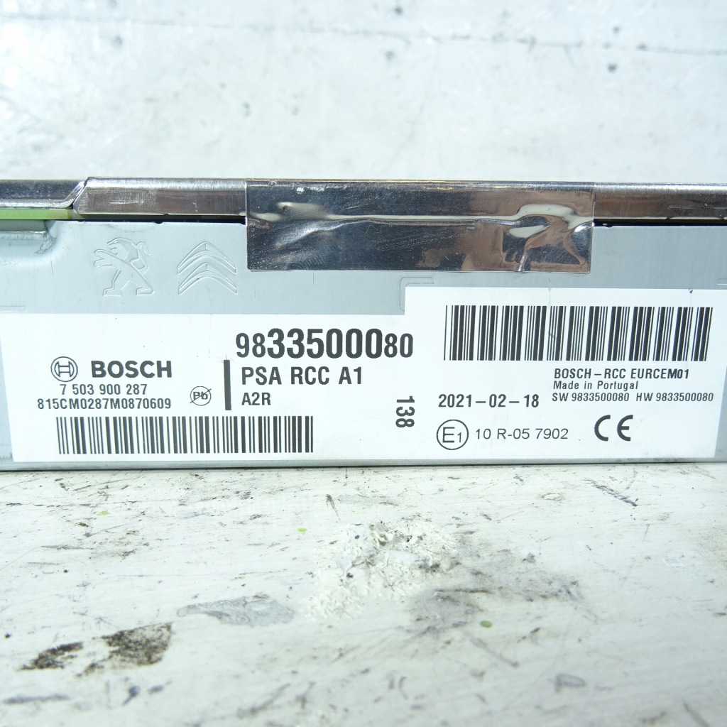 фото №2, Opel combo e радио 9833500080