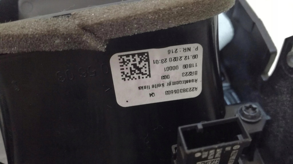 фото №8, Mercedes w223 решітка обдув повітропровід a2236807705