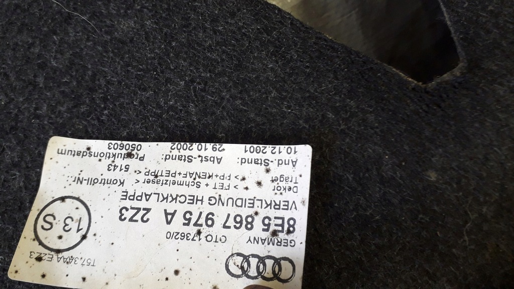 фото №13, Шумоизоляция капот audi a4 b6 b7 europa подкрылок