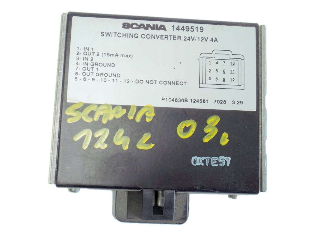 Купити Scania 4 114 124l 03r перетворювач 1449519