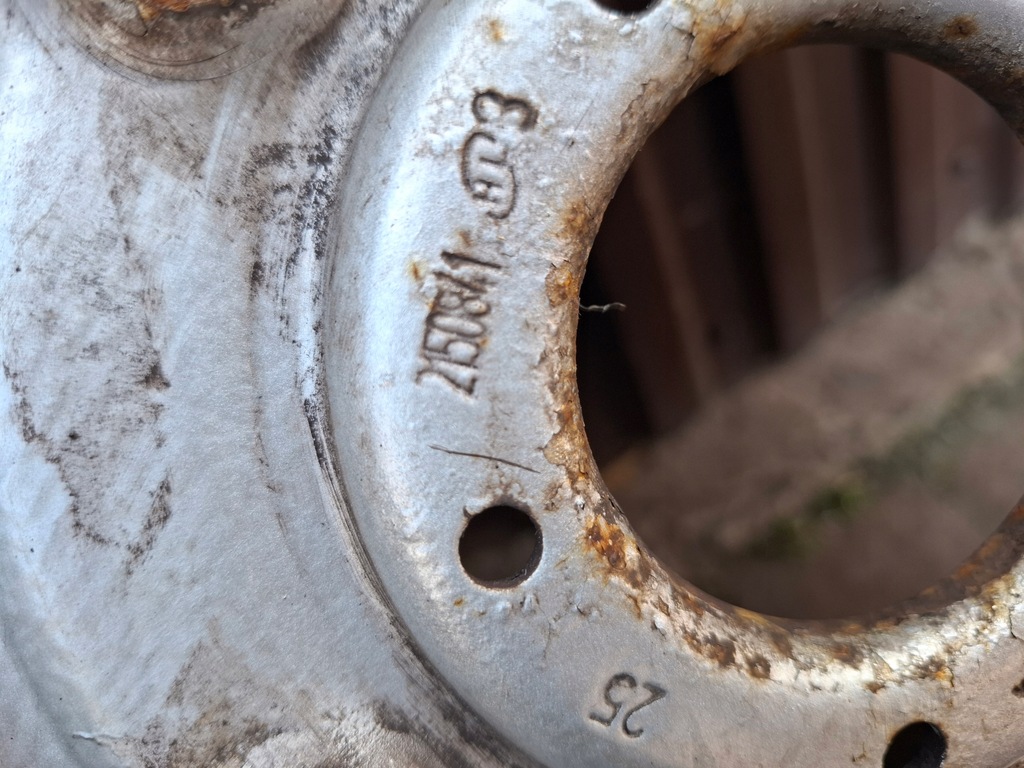 фото №11, Комплект диск ford transit custom bk211007ea 31113650 2.2l дизель 2014