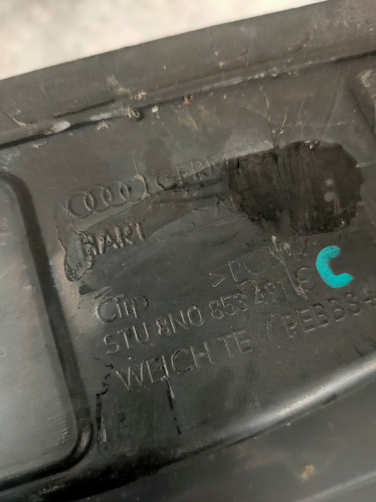 фото №8, Молдинг поріг ліва audi tt 8n0853491c