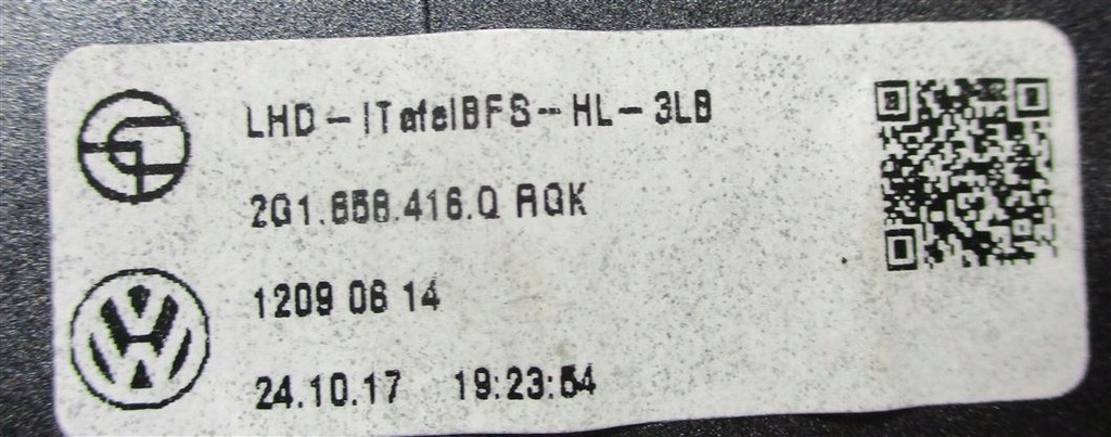 фото №8, Рамка dekor панели решётка vw polo vi 2g 2g1858416c