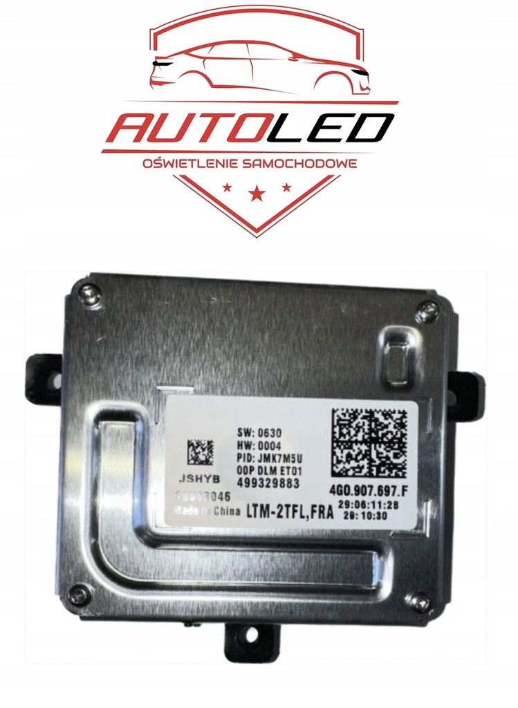 фото №1, Audi vw модуль блок керування led full led a6 a8 vw t6 4g0907697f