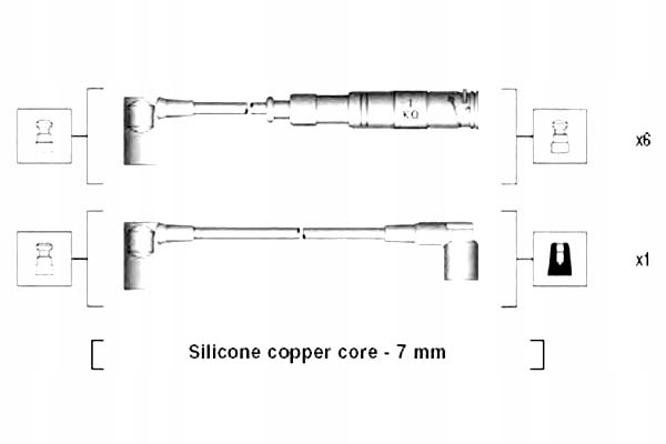 фото №2, Дроти запалювання magneti marelli zef558