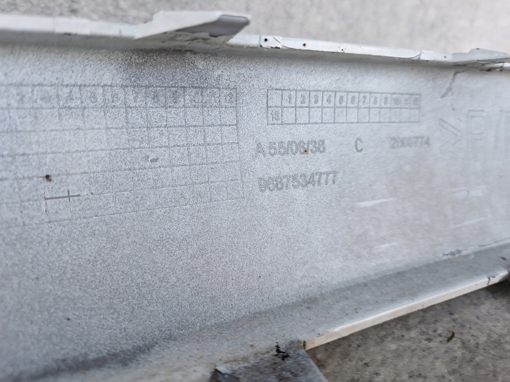 фото №9, Citroen ds3 2010- бампер перед передний 9687534777 усилитель