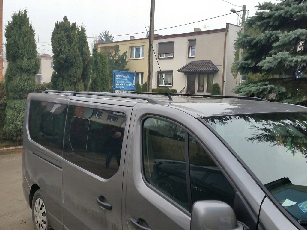 фото №7, Renault trafic opel vivaro 2014 - 2023 рейлинги кровельные багажник l2 long