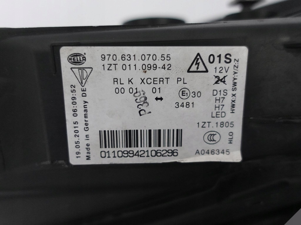 фото №11, Porsche panamera 970 lift mk2 13-16 ксенон+ led r