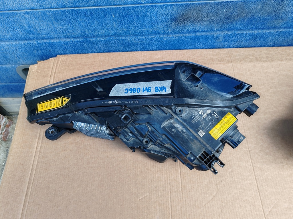 фото №8, Лампа audi a6 c8 rs6 laser matrix b.ładne полный 4k8941086c 4k8941085c