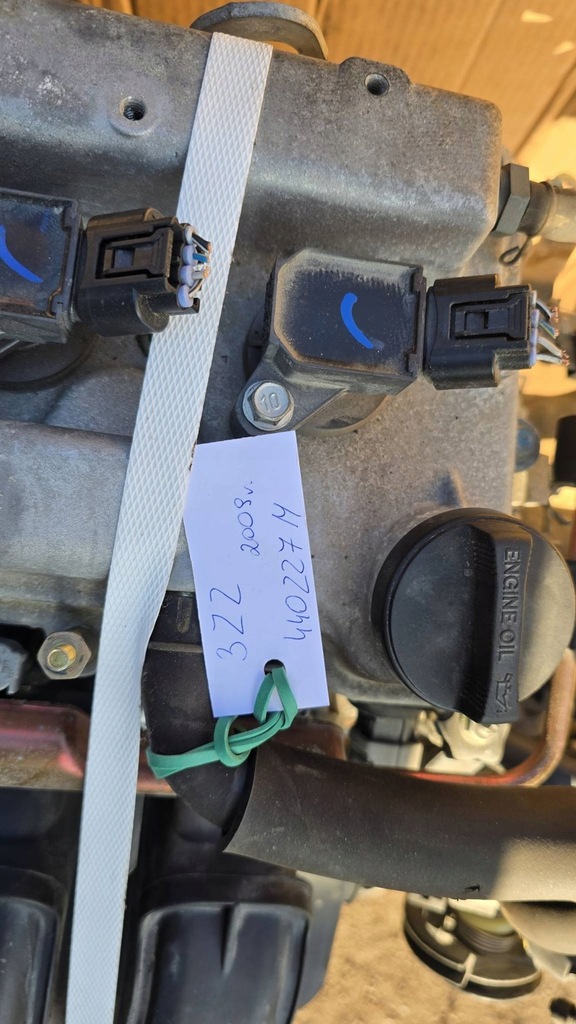 фото №6, Двигун kompletny toyota corolla avensis 1.6 3zz-fe nr 440227m