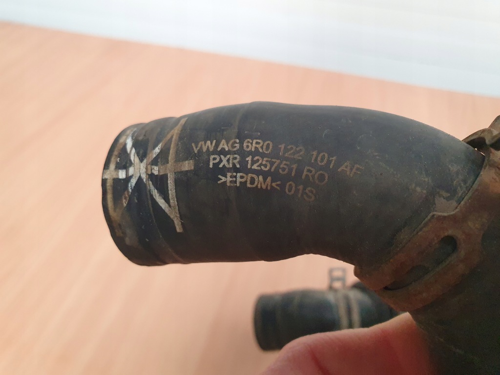 фото №7, Труба wąż wody термостат 03c121111b vw polo v 1.2b