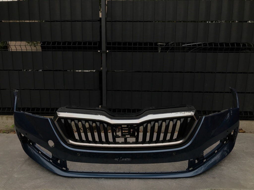 фото №1, Skoda scala 657 бампер перед передній pdc 2019-